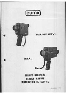 Eumig 23 XL manual. Camera Instructions.